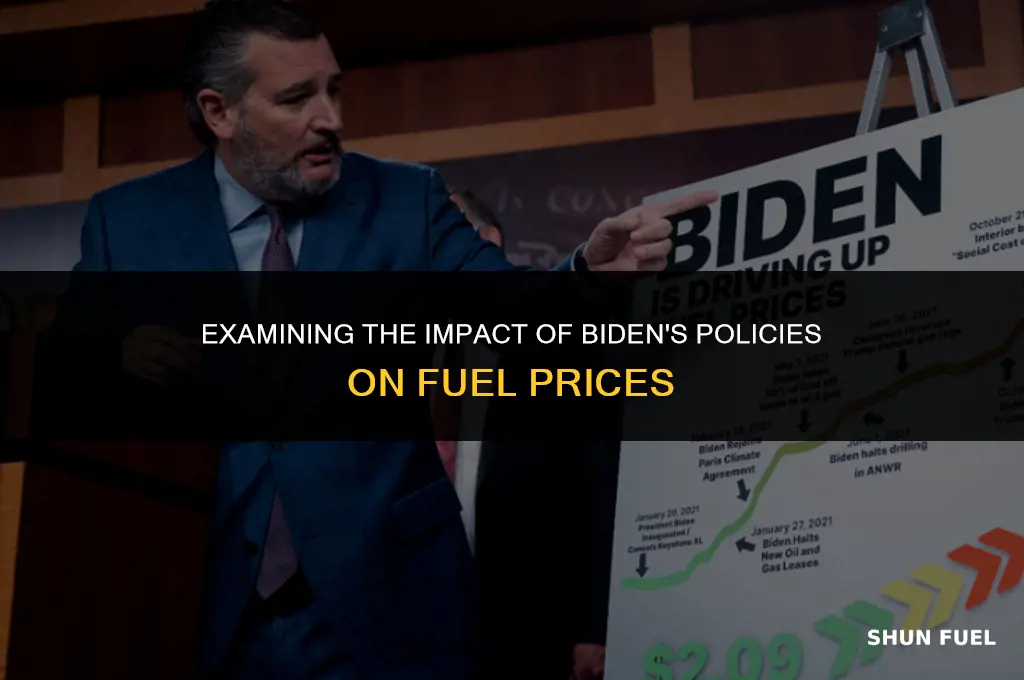 will biden raise fuel prices