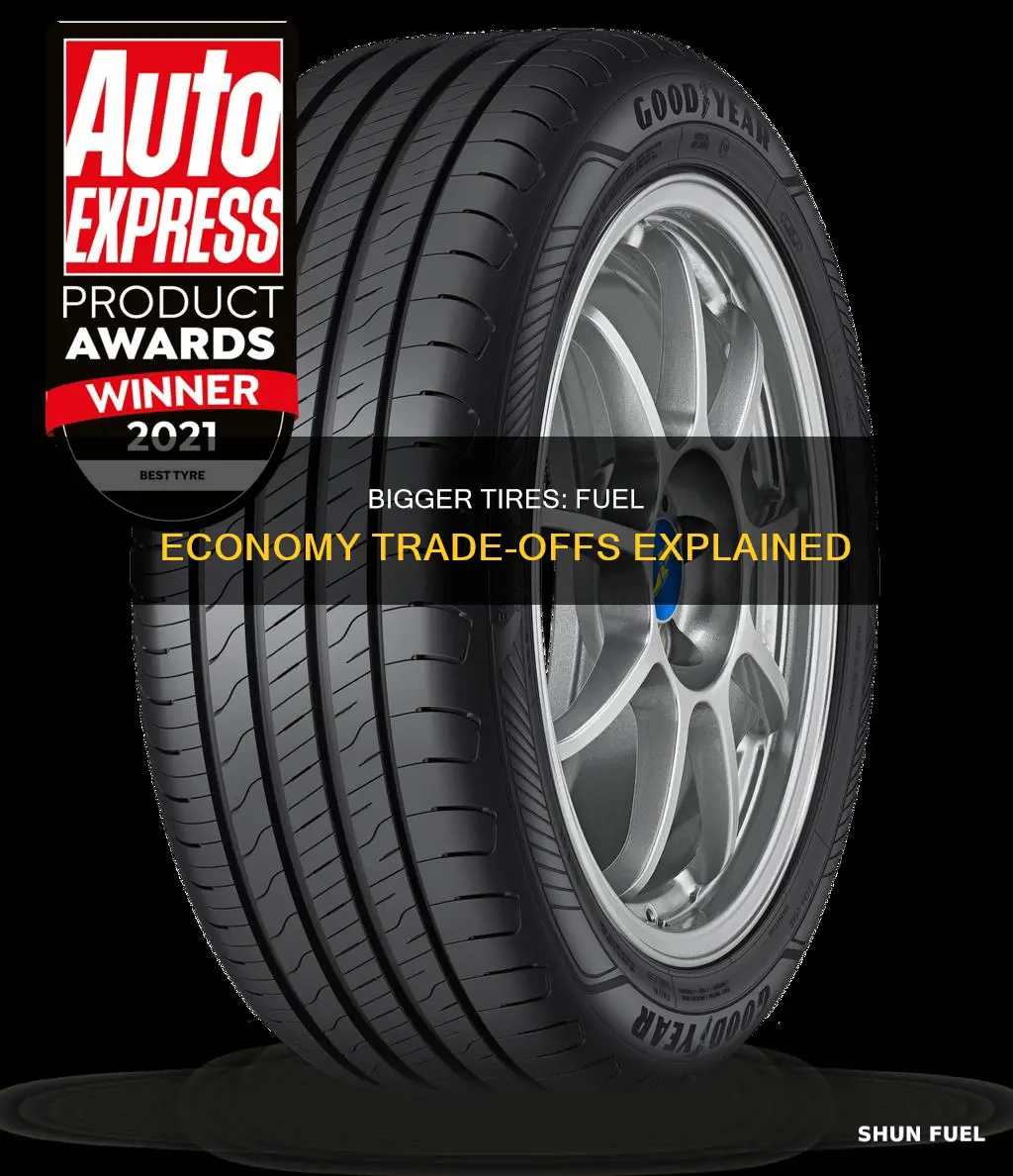 will bigger tires mess up car fuel economy