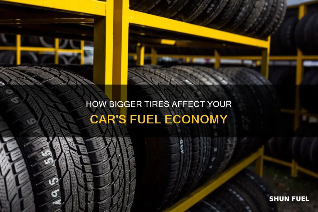 will bigger tires mess up car fuel economy