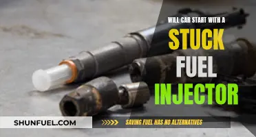 Car Won't Start: Stuck Fuel Injector or Something Else?
