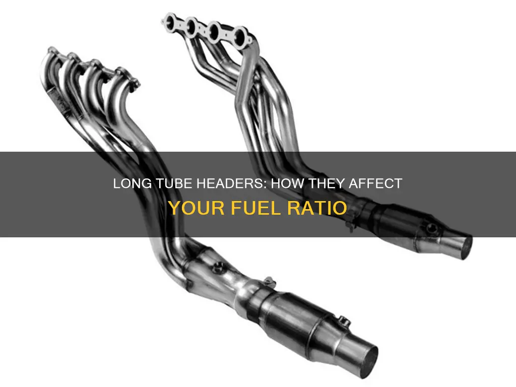 will changing to long tube headers change fuel ratio