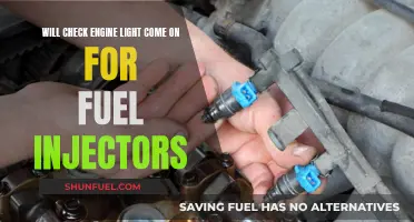 Fuel Injector Issues: Will the Check Engine Light Turn On?