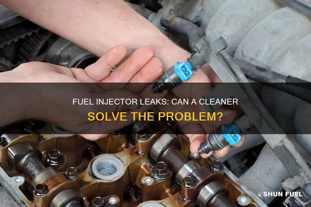 will cleaner help a leaking fuel injector