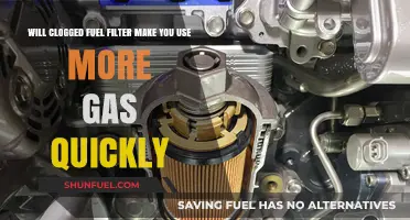 Clogged Fuel Filter: More Gas, Less Efficiency