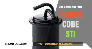 Clogged Fuel Filter: Will It Trigger an STI Code?