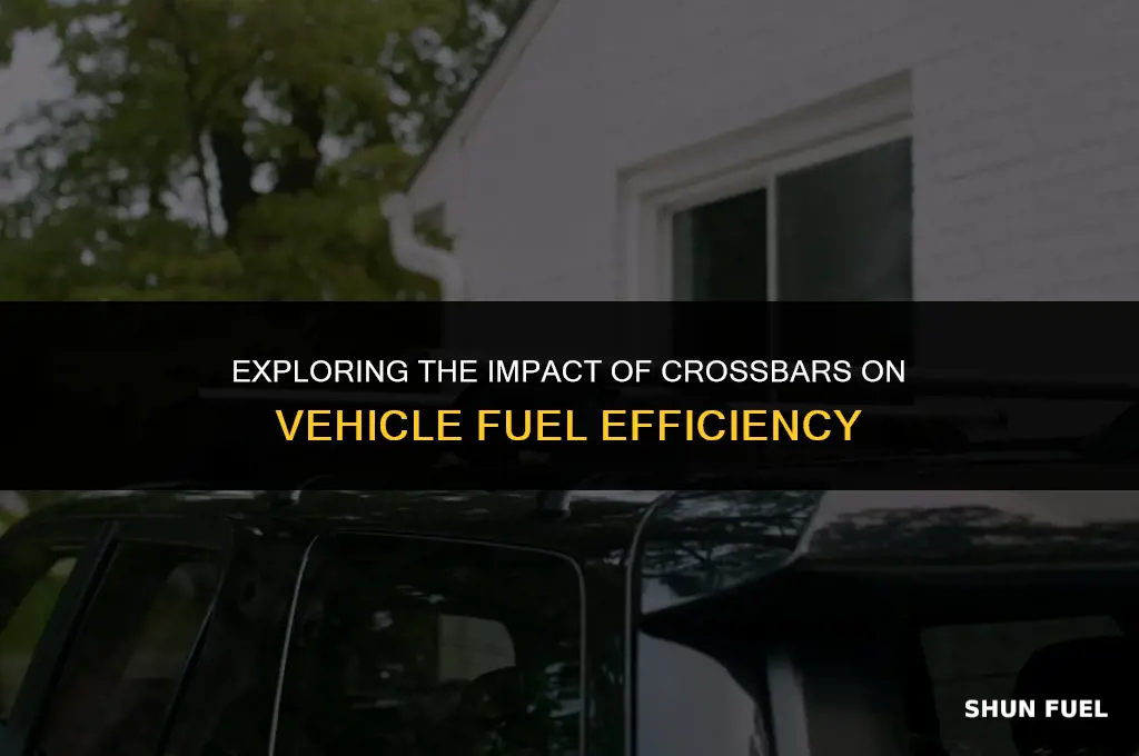 will crossbars affect fuel efficiency