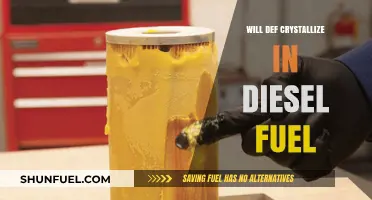 Why DEF Crystallization in Diesel Fuel Occurs