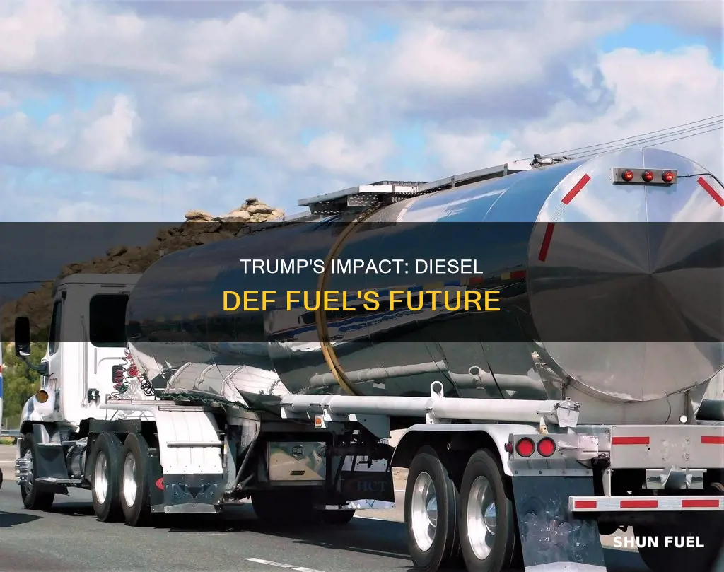 will diesel def fuel go away under trump