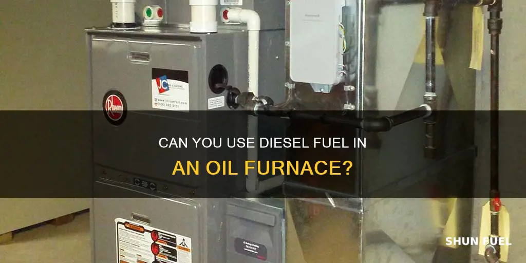 will diesel fuel burn oil furnace