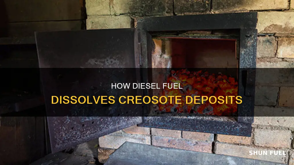 will diesel fuel dissolve creosote