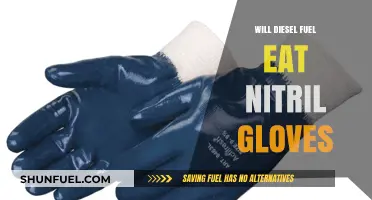 How Safe Are Nitrile Gloves Against Diesel Fuel?