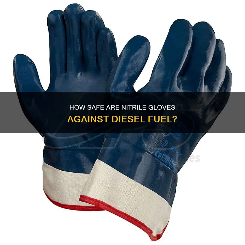 will diesel fuel eat nitril gloves