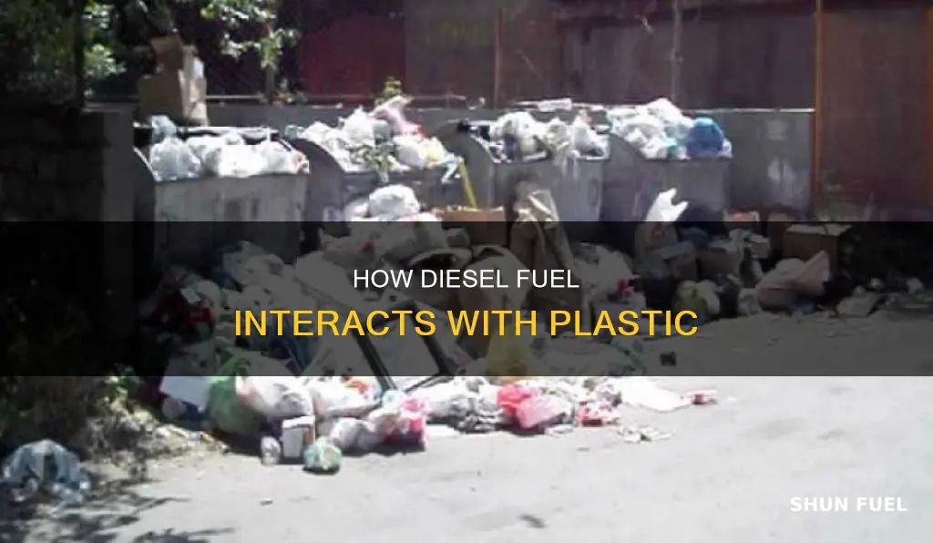 will diesel fuel eat plastic