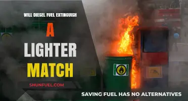 Diesel Fuel: Can It Extinguish a Lighter Match?