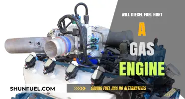 Diesel in a Gas Engine: What's the Harm?