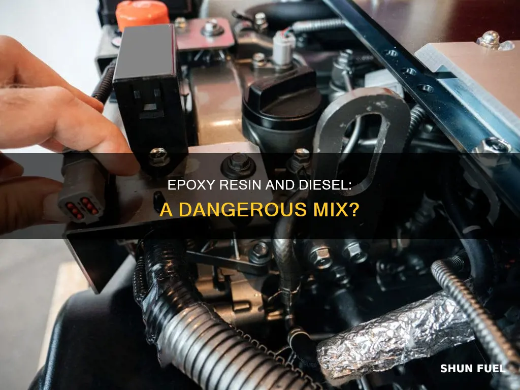 will diesel fuel hurt epoxy resin