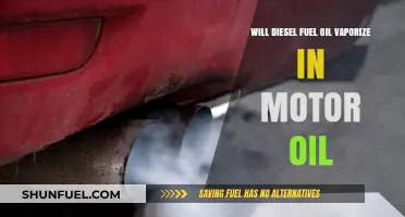 How Diesel Fuel Oil Vaporizes in Motor Oil