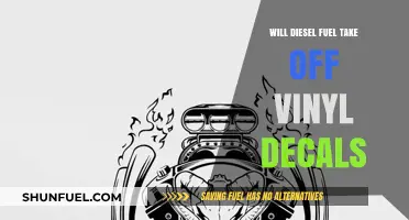 Diesel Fuel: A Powerful Vinyl Decal Remover?