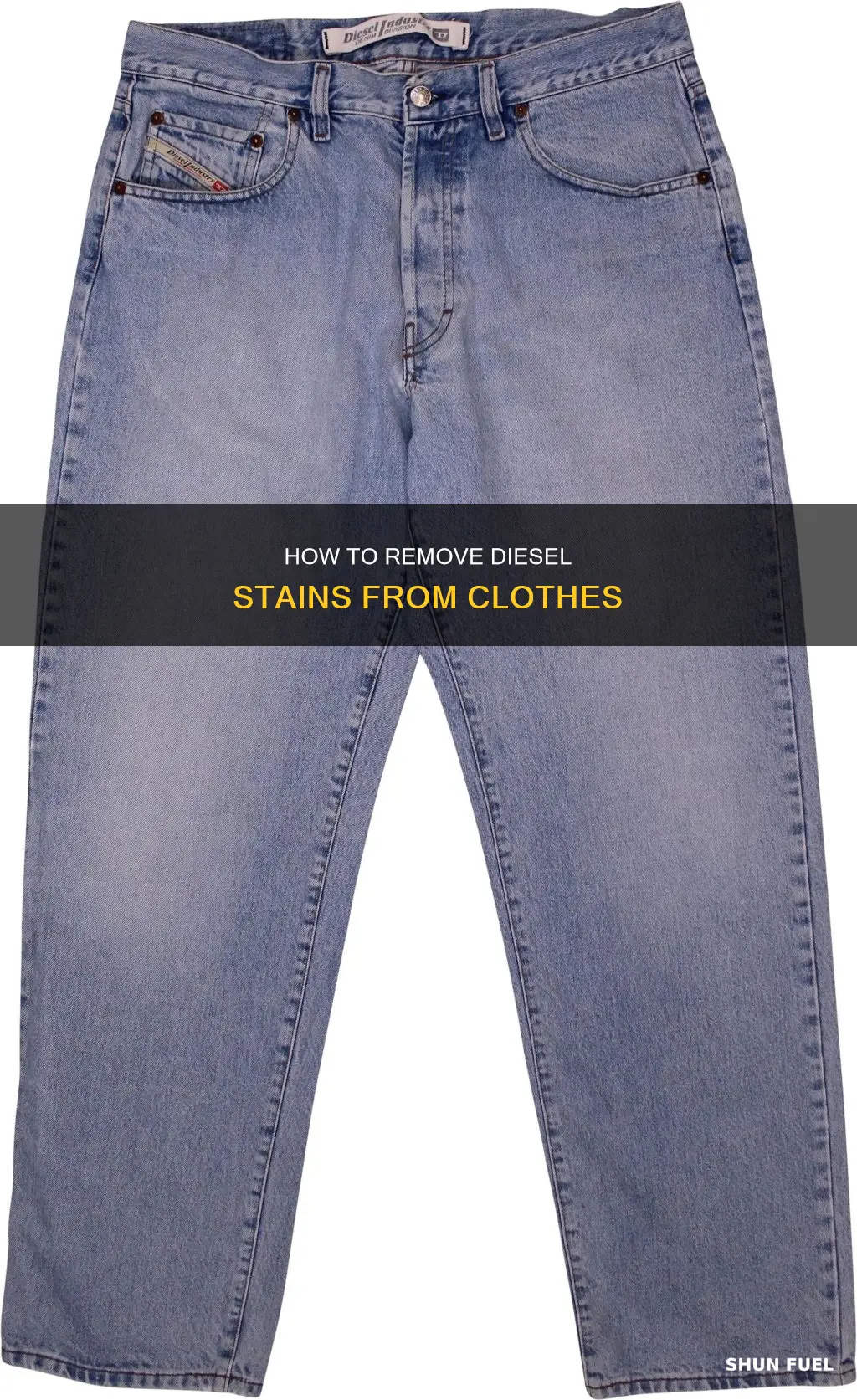 will diesel fuel wash out of clothes