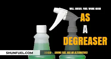 Can Diesel Fuel Double as a Degreaser?