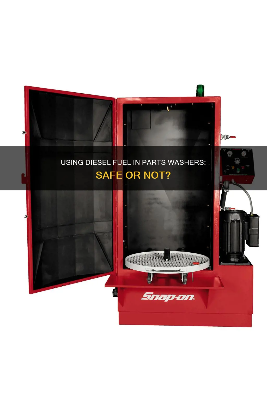 will diesel fuel work in parts washer