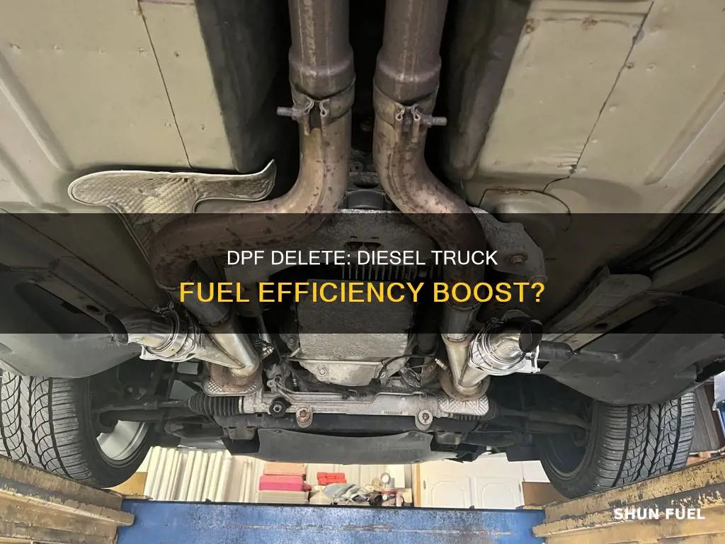 will dpf delete increase fuel mileage diesel truck products