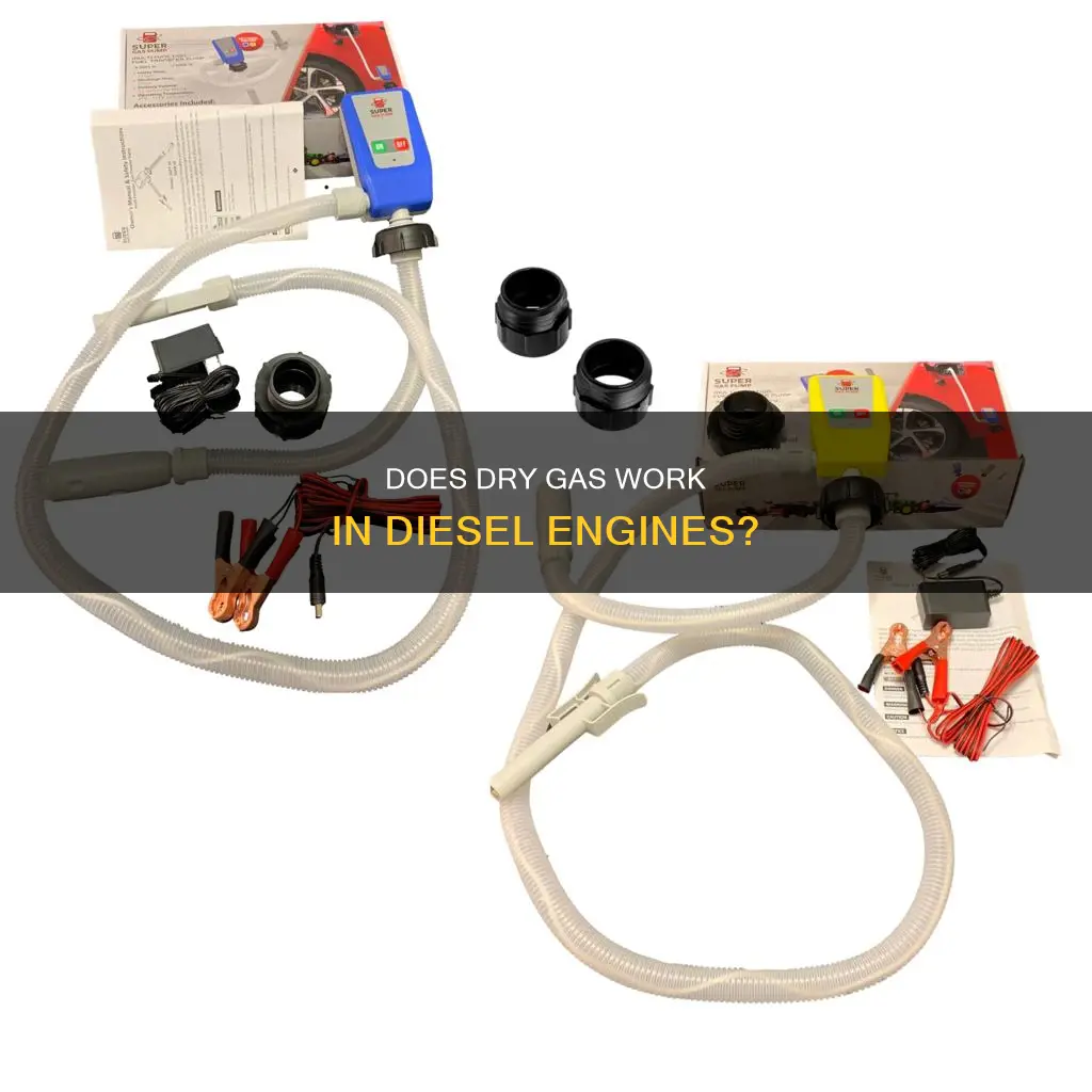 will dry gas work in diesel fuel