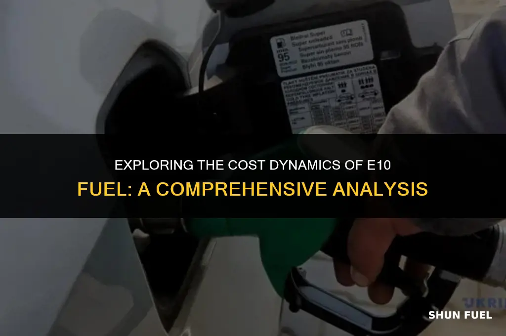 will e10 fuel be cheaper