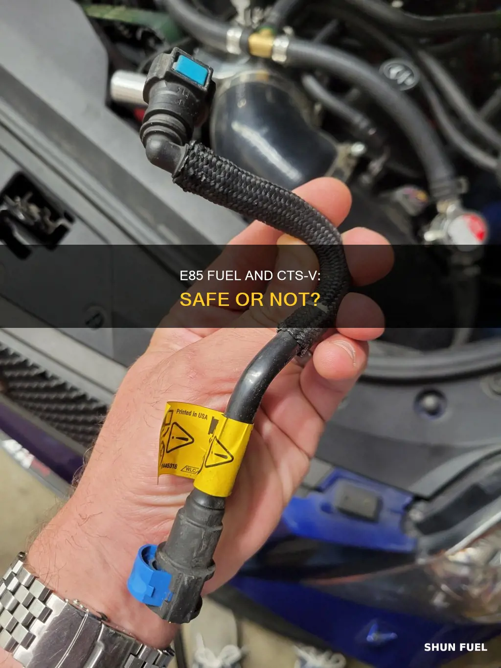 will e85 damage cts v fuel lines
