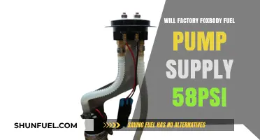Can a Factory Foxbody Fuel Pump Deliver 58 PSI? Find Out!