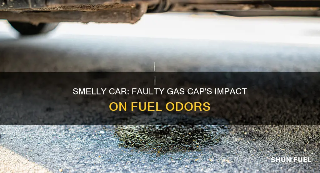 will faulty has cap cause fuel smell in car