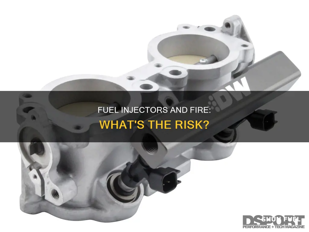 will fire travel through fuel injectors