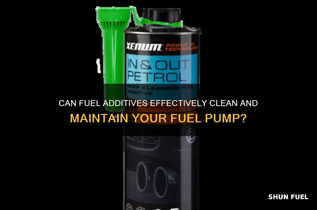 will fuel additive clean fuel pump