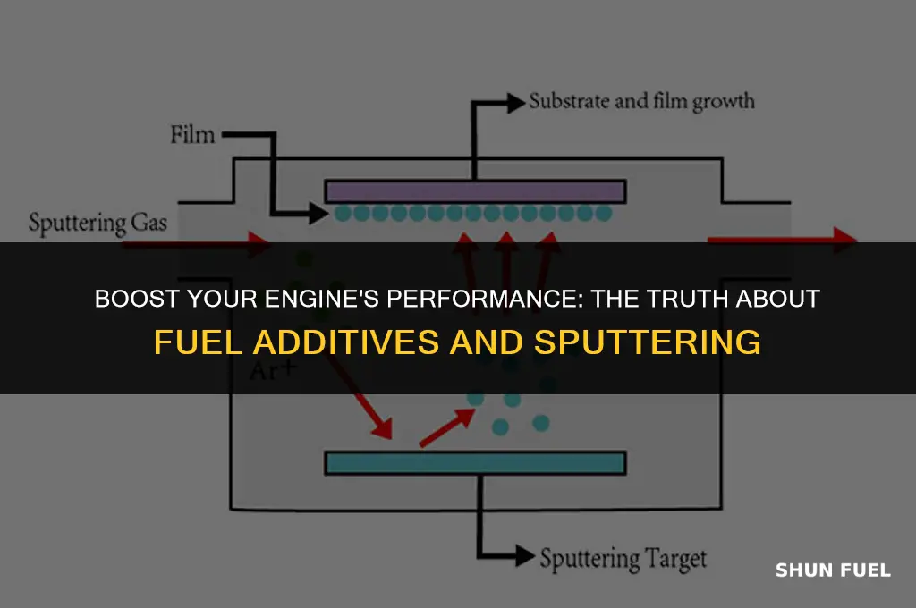 will fuel additive help sputtering