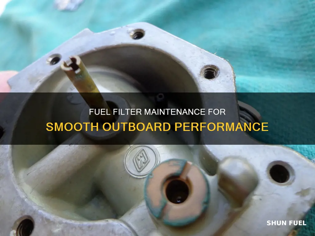 will fuel filter on outboard cause rough idle