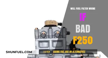 Fuel Filter Whine: F250's Red Flag
