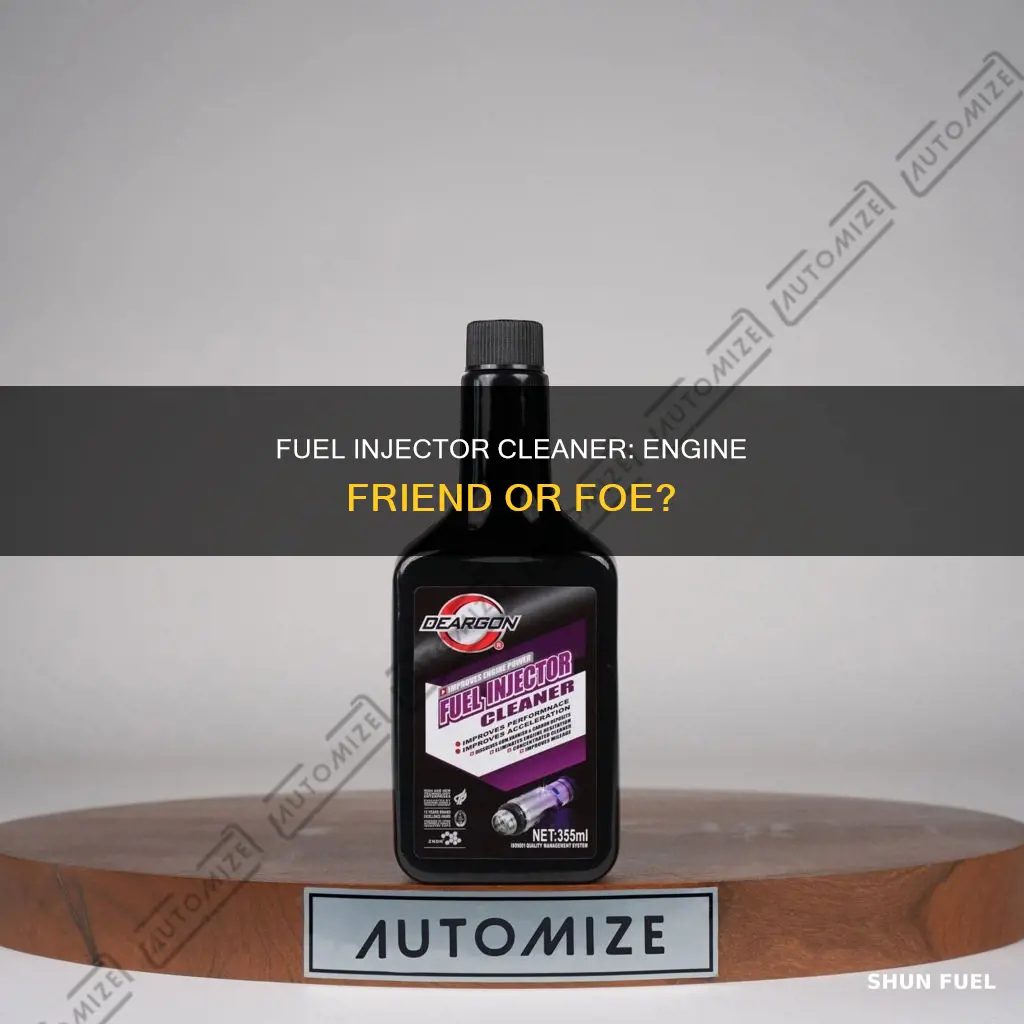will fuel injector cleaner damage my engine