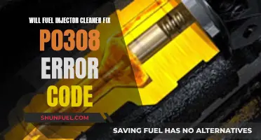 Fuel Injector Cleaner: P0308 Error Code Fix?