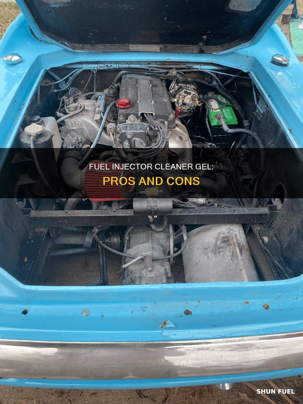 will fuel injector cleaner gel up