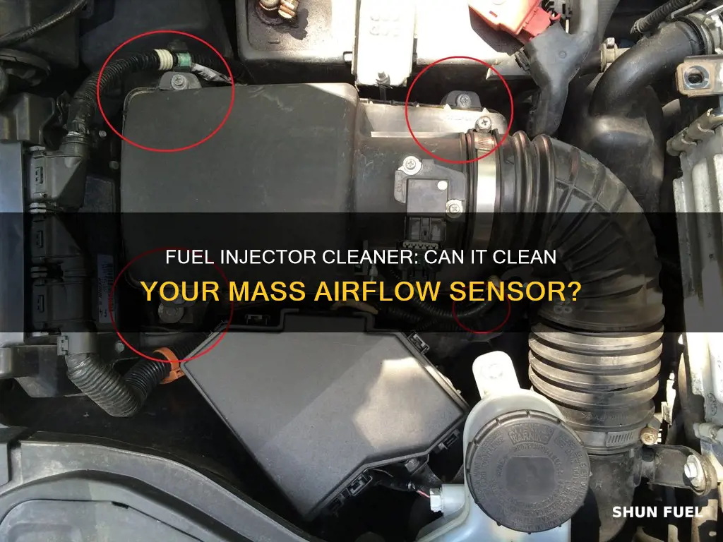 will fuel injector cleaner help clean mass air flow sensor