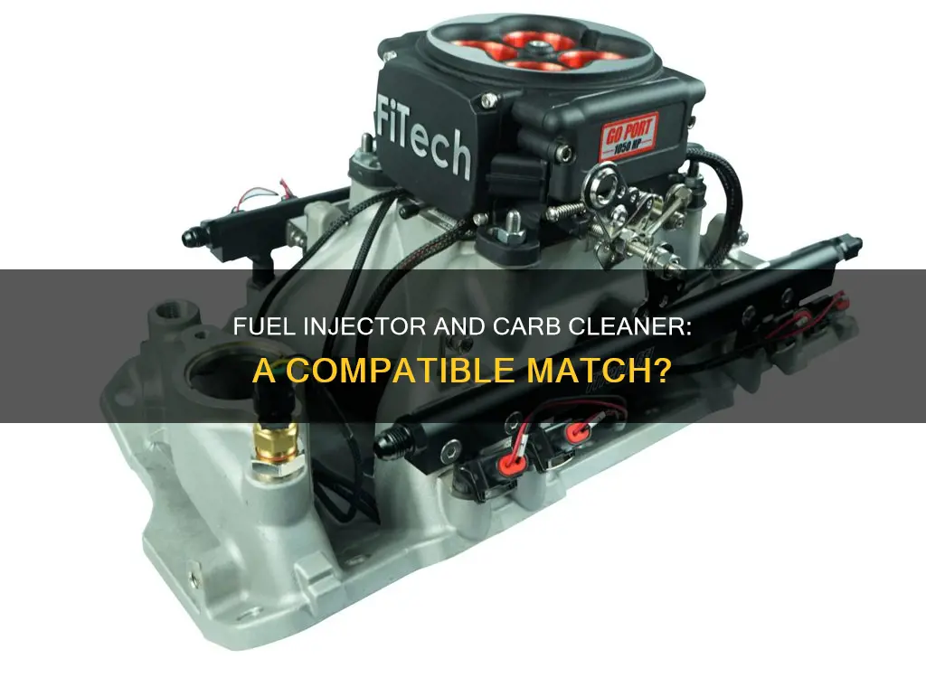 will fuel injector work with carb cleaner
