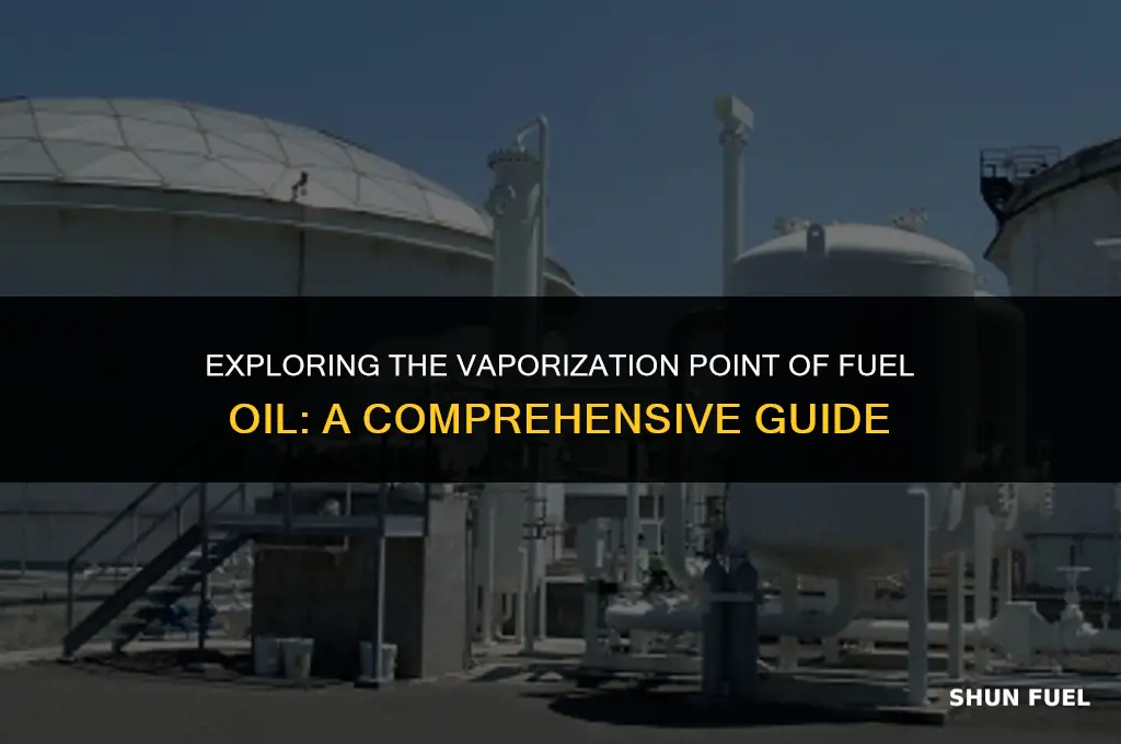 will fuel oil vaporize