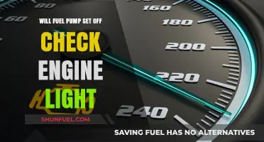 Can a Failing Fuel Pump Trigger Your Check Engine Light?