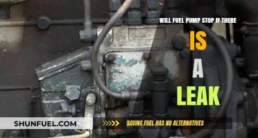 Will a Fuel Pump Shut Off Automatically When a Leak is Detected?