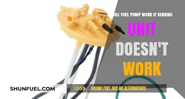 Fuel Pump Functionality: Can It Operate Without a Working Sending Unit?
