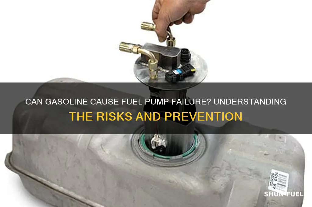 will gas make fuel pump