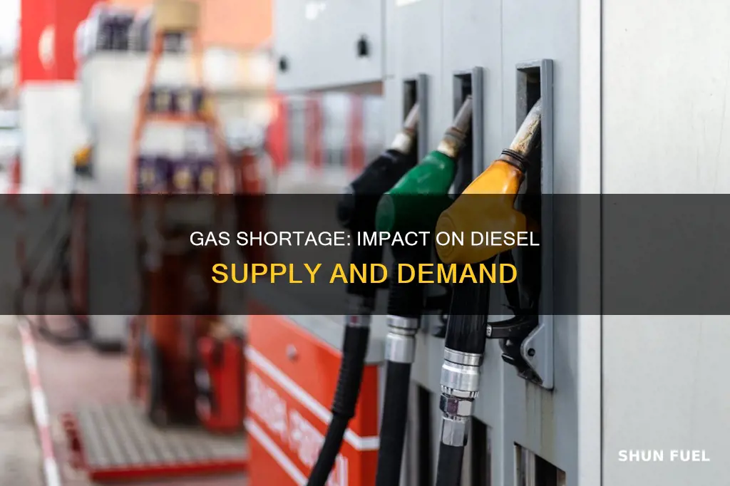 will gas shortage affect diesel fuel