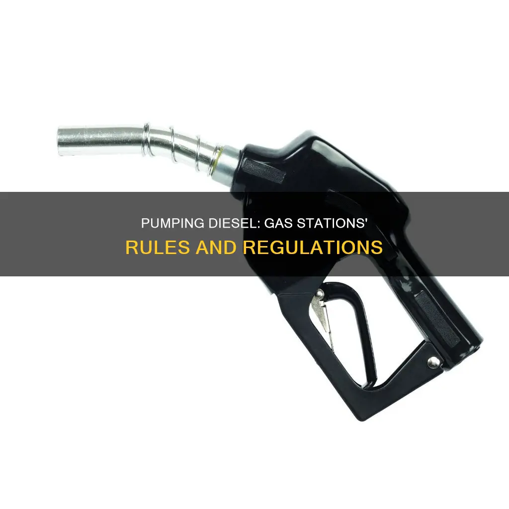 will gas station let me pump diesel fuel