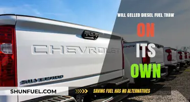 How Gelled Diesel Fuel Can Thaw Without Intervention