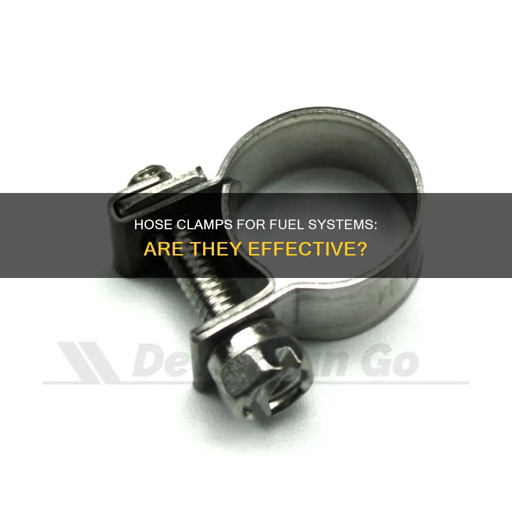will hose clamps work on a car fuel system